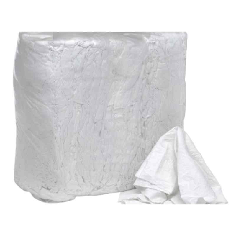 10kg Cotton White Rags