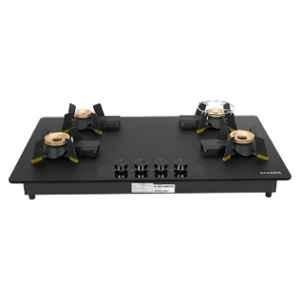 Faber Magiclift HT904 4 Burners Auto Ignition Toughned Glass Built in Hob, 106.0706.809