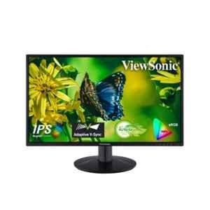 ViewSonic 24 inch Black Full HD LED Backlit IPS Panel Monitor, VA2418SH