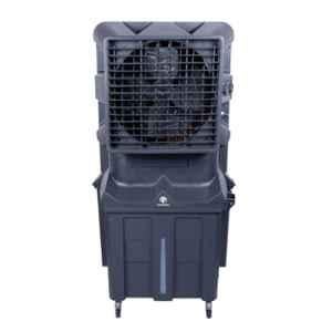 Novamax Proto 100 Litre 7100CMH ABS Black Honeycomb Evaporative Tower Air Cooler, Fan Size: 18 inch