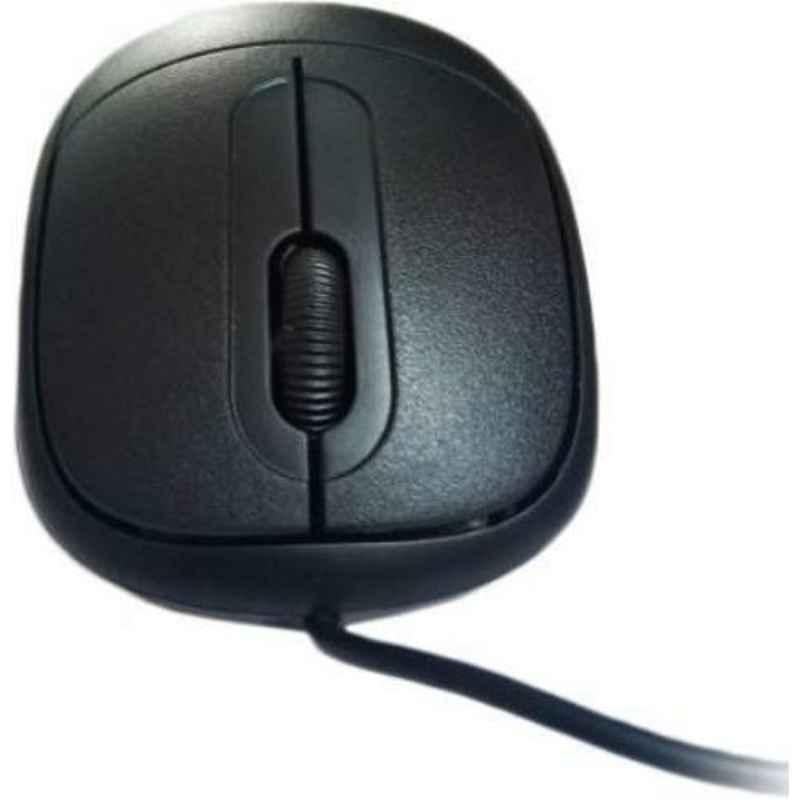 Intex Eco 7 USB Black Wired Optical Mouse