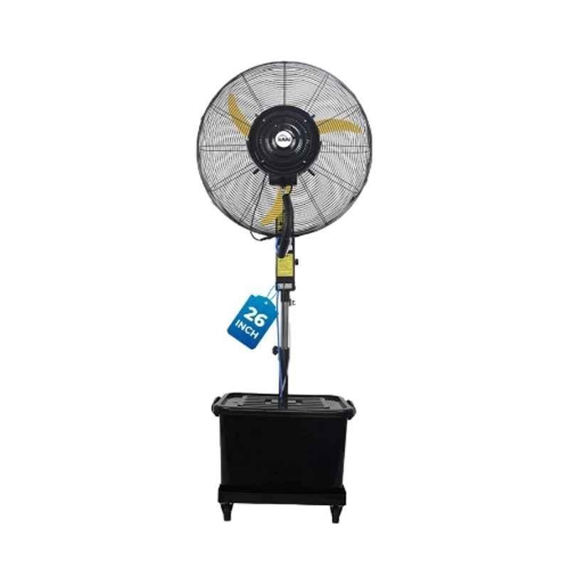 Havai 175W 26 inch BLDC Wall Mount Mist Fan with Adjustable Height Rod & 2 Years Warranty