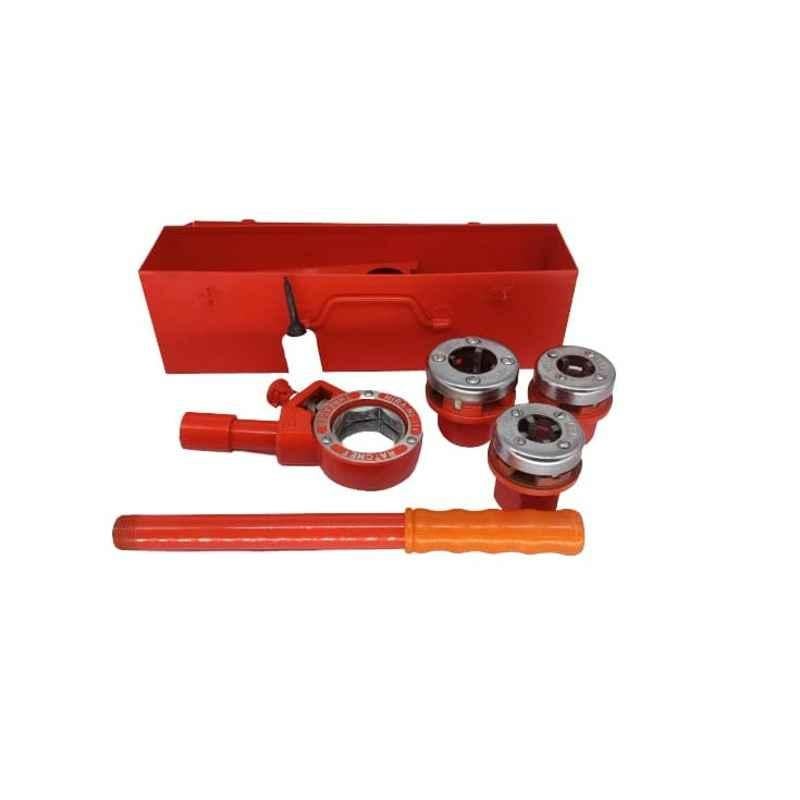 Buy B K Jagan Co 3 Pcs Iron Ratchet Type Pipe Threading Die Set