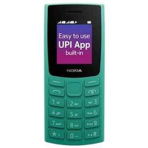 Nokia 106 1.77 inch Green 2G Single Sim Keypad Feature Phone with Built-in UPI Payments App, SS_1578