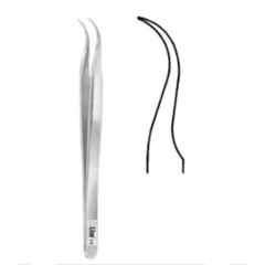 Alis 11.5cm/4 1/2 inch Micro Forceps 0.4mm 1x2 Teeth, A-GEN-253-11