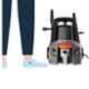 Mecano Double Smart 1550W 3 in 1 Electric Dry Car Vacuum Cleaner with Blower