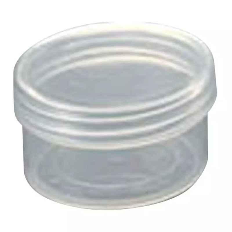 Lab Plus Plastic Pot 20ml Transparent, LP-12248 (Pack of 100)