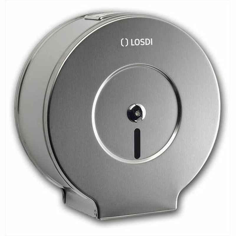 Losdi Mini T Tork Dispenser, CO-0202-FL, Stainless Steel, Silver