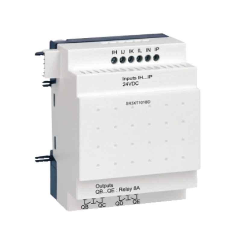 Schneider 100-240 VAC Discrete I/O Extension Module for Zelio Logic, SR3XT101FU