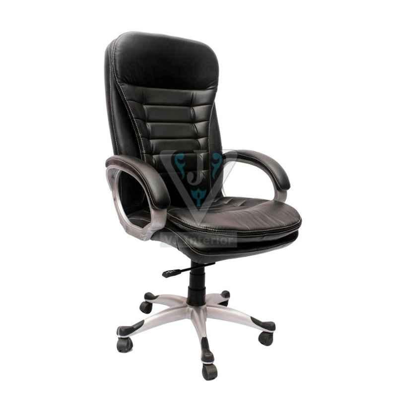 VJ Interior Designer Dark Black Executive Chair, VJ-25-EXECUTIVE-HB