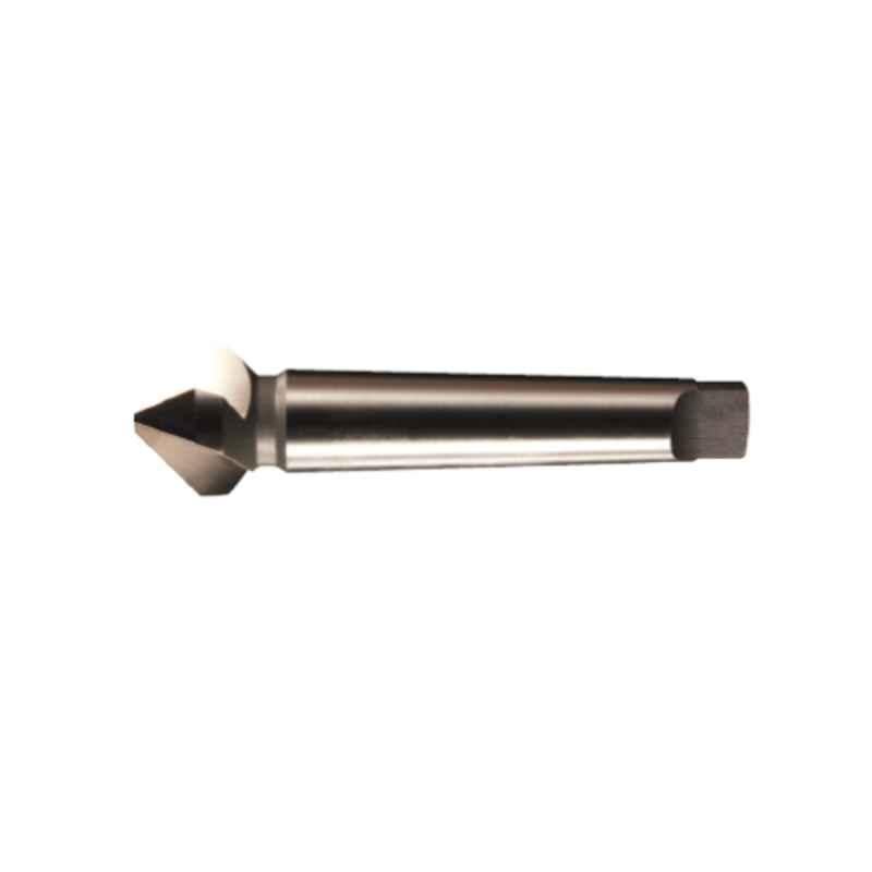 Presto 78020 28x4mm HSS 90 deg 3 Flute Morse Taper Shank Countersink, Overall Length: 112 mm