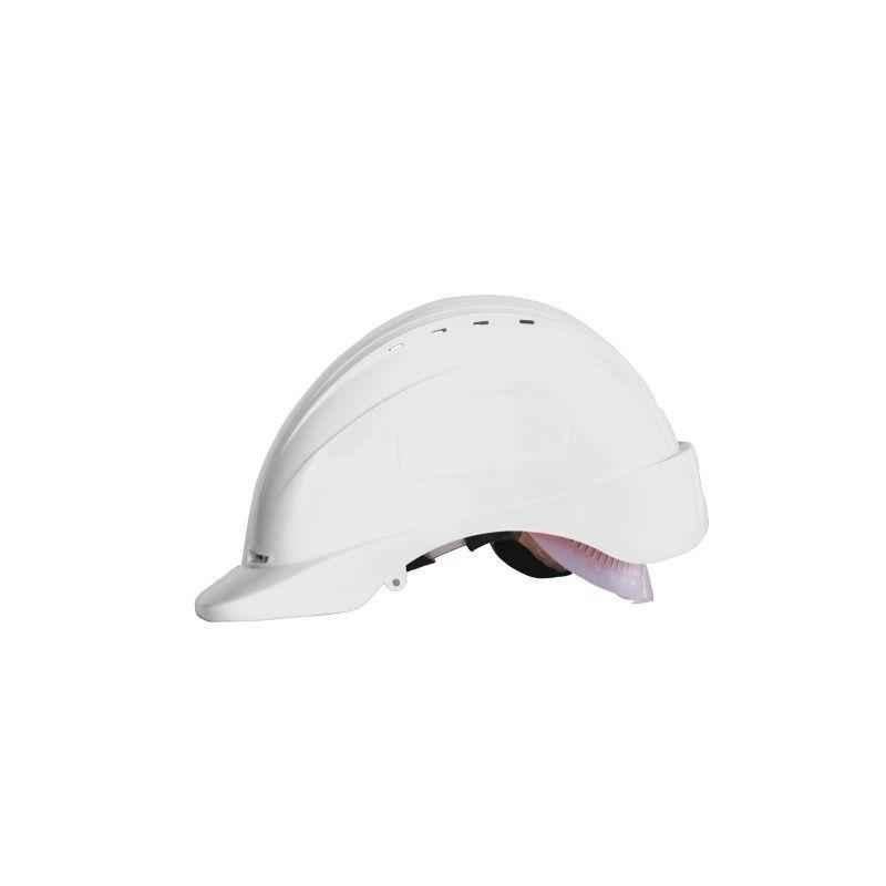 Saviour White Freedom HDPE Helmet With Ratchet, HPSAV-F-SS1-W
