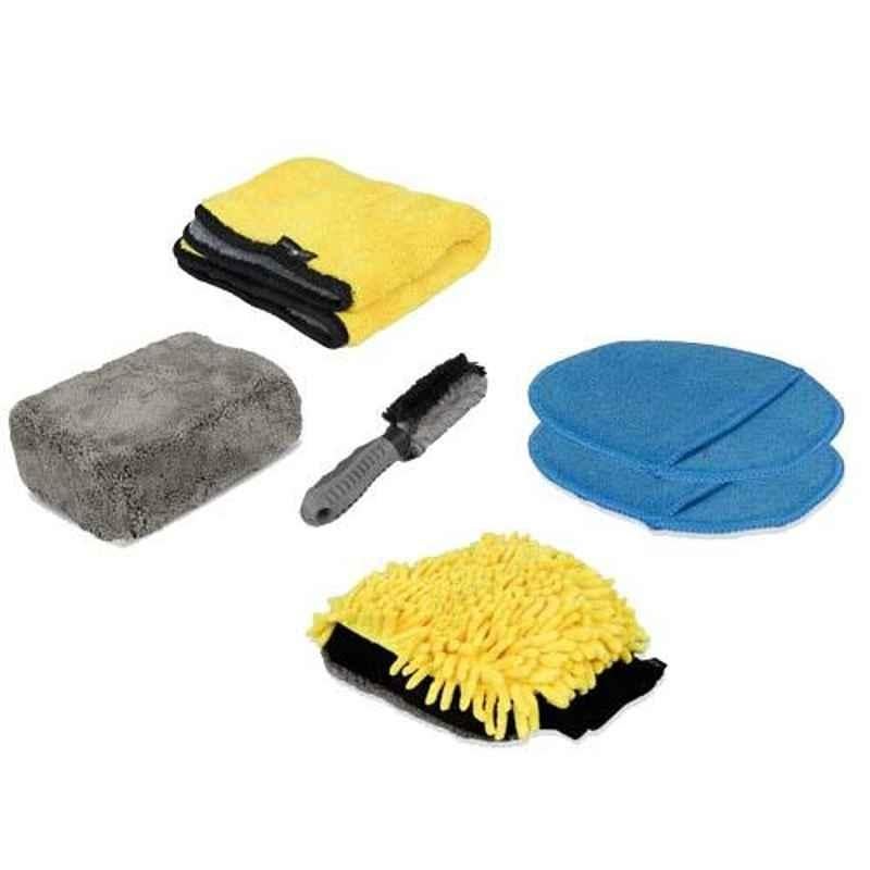 AllExtreme AEFLD12 6 Pcs Car Auto Cleaning Tool Kit
