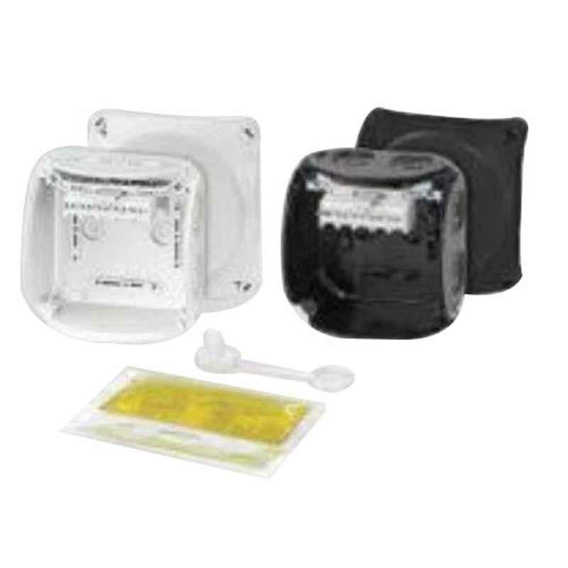 Hensel 1.5-2.5 Sqmm Cable Junction Box, Dimension: 104x104x70 mm, WP0402B (Pack of 5)
