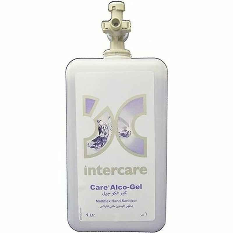 Intercare Alco-Gel Hand Sanitizer, Lavender, 1 L