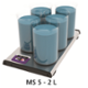 Borosil MS 5-2L Digital Multi Position Stirrer without Heating, 100MS000522000