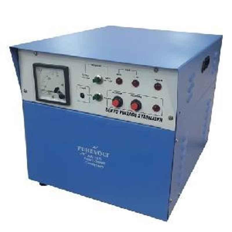 Purevolt Air Cooled Servo Voltage Stabilizer, 195-270V 10 kVA 1P