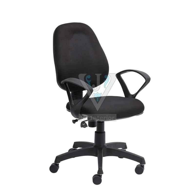 VJ Interior 18x17.5 inch Fabric Push Back Chair, VJ-WFH-1813