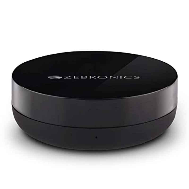 Zebronics Zeb IR Blaster Black Smart Wifi Universal Remote with Built in Alexa