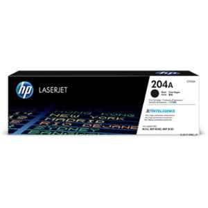 HP 204A Black Original LaserJet Toner Cartridge, CF510A