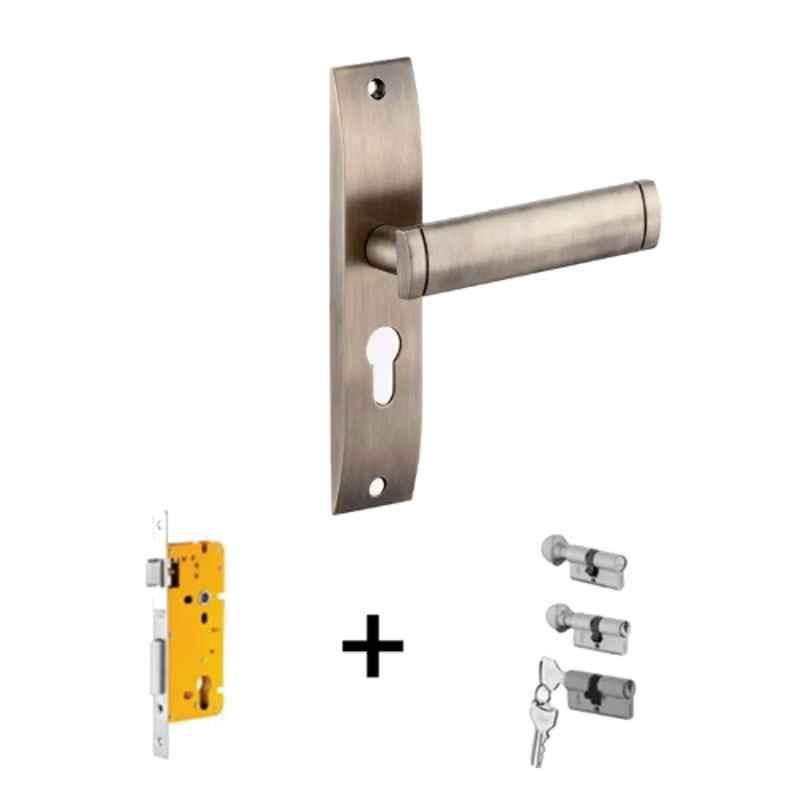 Dorset ML Series Dave ML DAV 70mm Stainless Steel PT Finish Lock Set with Knob & Key