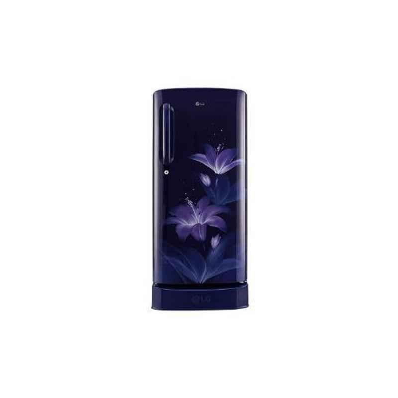 LG 190L 4 Star Blue Glow Smart Inverter Refrigerator, GL-D201ABGX