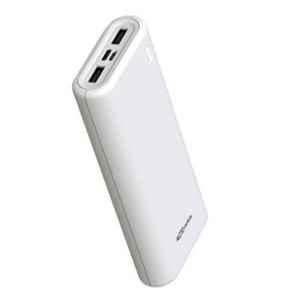 Portronics Indo 20X White 20000mAh Polymer Power Bank, POR-1018