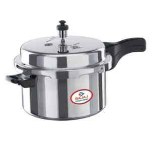 Bajaj 3 Litre Majesty PCX 3 Silver Pressure Cooker (Pack of 2)