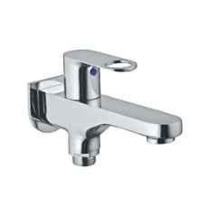 Jaquar Ornamix Prime Gold Dust Quarter Turn 2 Way Bib Cock Tap with Wall Flange, ORP-GDS-10041PM
