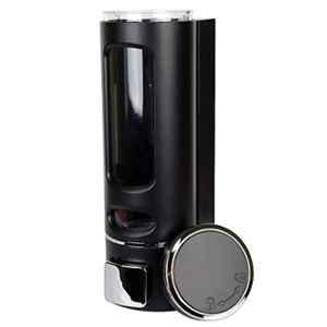 Elegant Casa 400ml Black Wall Mounted Soap Dispenser