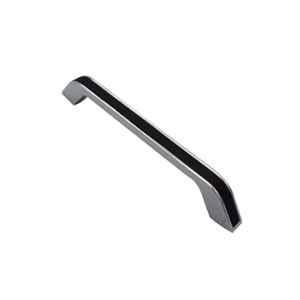 RAB Hand Zeep 160mm Zinc Black Finish Drawer Pull Handle (Pack of 2)