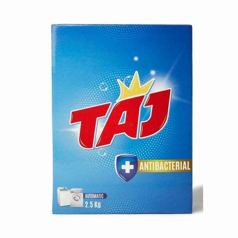 Taj 2-in-1 Antibacterial Detergent Powder, Lavender, 2.5 Kg, 6 Pcs/Pack