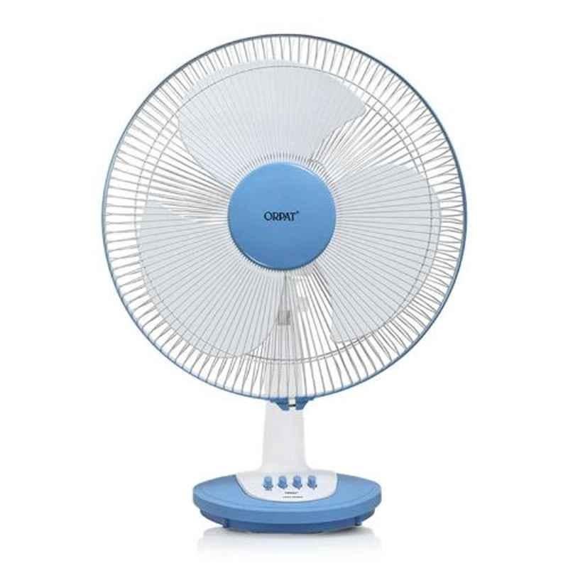 Orpat Otf-3337-HS 110W Baby Blue Table Fan, Sweep: 16 inch