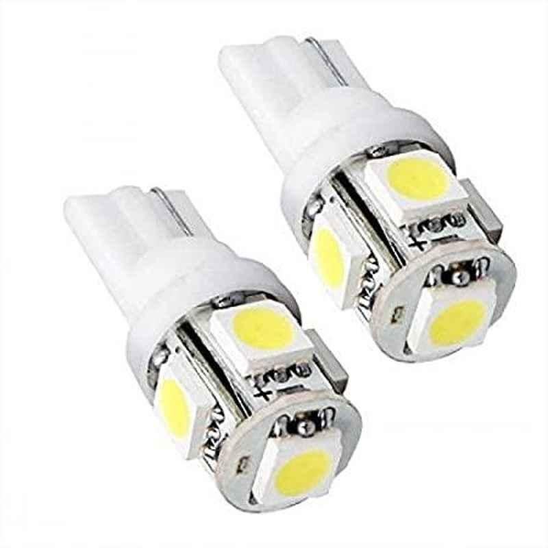 AOW SMD LED (White) Parking Bulbs for Bajaj Pulsar 150 (PAIR/DC-12V)