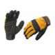 Krost Hgmg01 Orange-Black Microfibre Mechanic/Bike/Cylcing/Tracking Gloves
