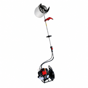 Asha Agri 2HP 52CC 2 Stroke Petrol Operated Backpack Brush Cutter Machine with 80T, 2T Blade & Tap-n-Go Harvester Attachment, ABC-522-BP