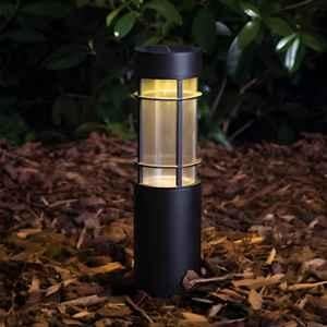 Gigalumi GL-231A RGB BIS Approved Solar LED Bollard Landscape Lamp Light with 800mAh AA Ni-MH Battery