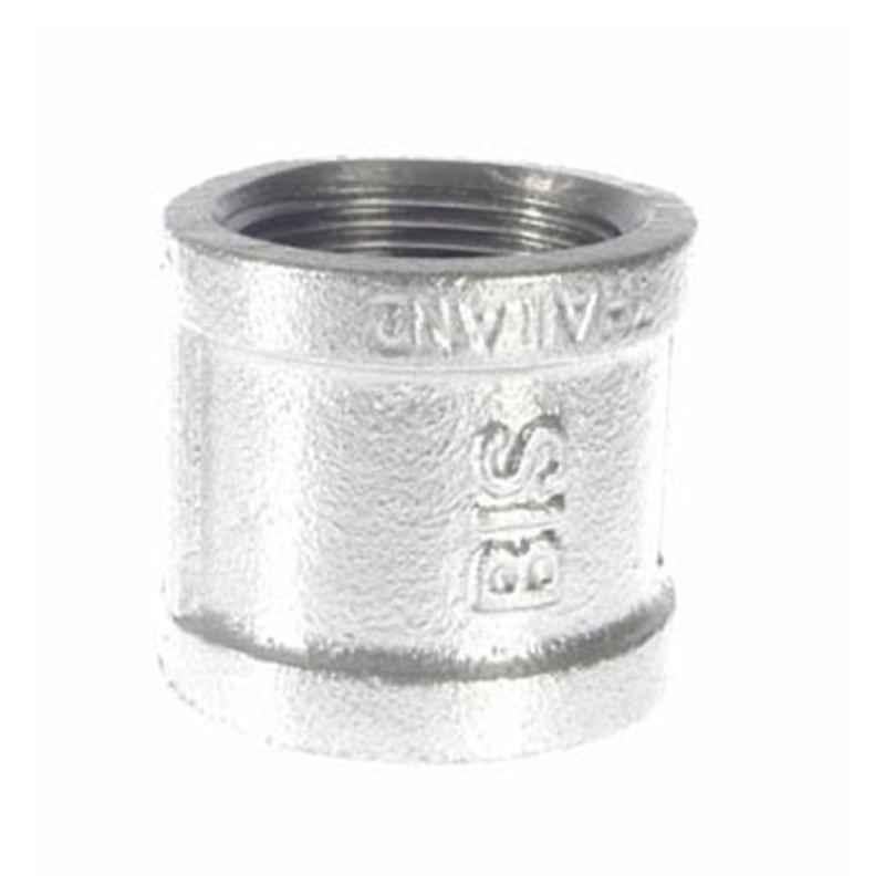 BIS 3/4 inch Galvanized Iron Coupling