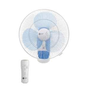 Orient Wall 49 58W 3 Blade Crystal White Wall Fan, 2121603810900, Sweep: 400 mm