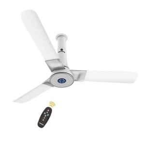 Atomberg Studio+ 32W Marble White Ceiling Fan with Remote, Sweep: 1200 mm