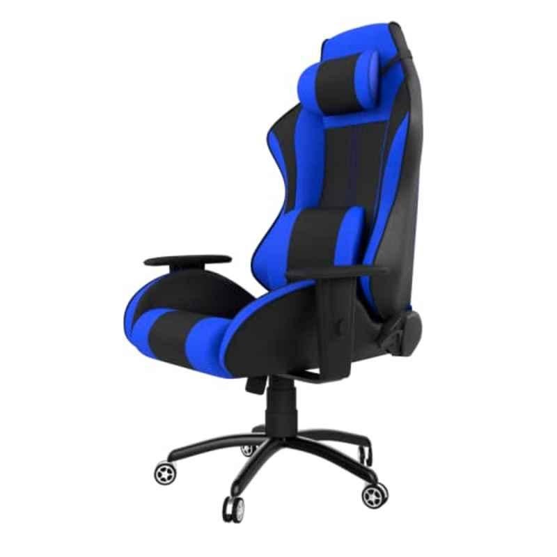 ASE Gaming Razer 135kg Leather High Back Black & Blue Ergonomic Gaming Chair