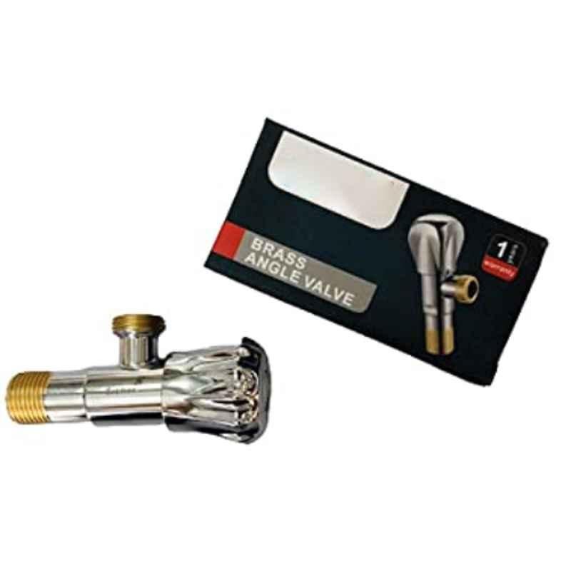 Reliable Electrical 1/2 inch Brass Angle Valve