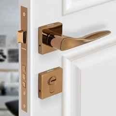 Plantex Premium Main Door Lock with 3 Years of Warranty/Main Door Lock for Home/Mortise Lock for Door PT-002- Rose Gold