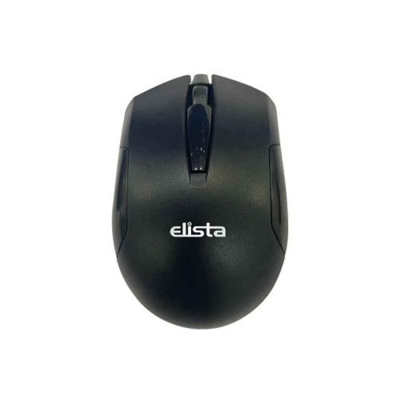 Elista 2.4GHz Black Wireless Mouse, ELS-WM-551