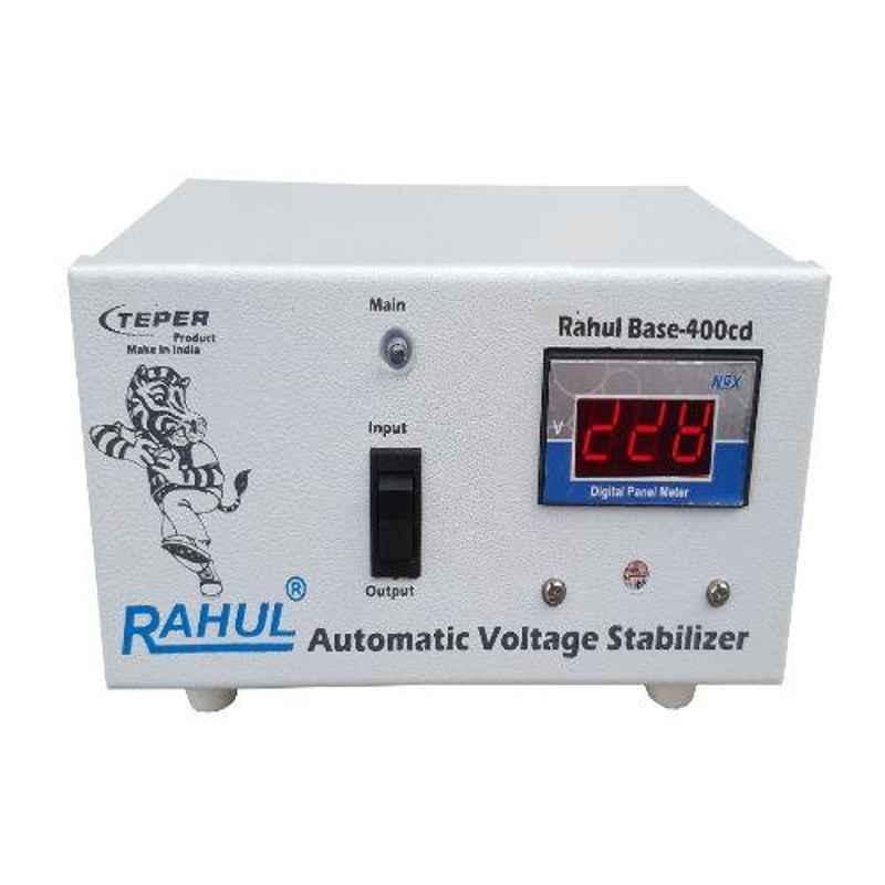 Rahul Base 400CD 140-280V 415VA Single Phase Digital Automatic Voltage Stabilizer
