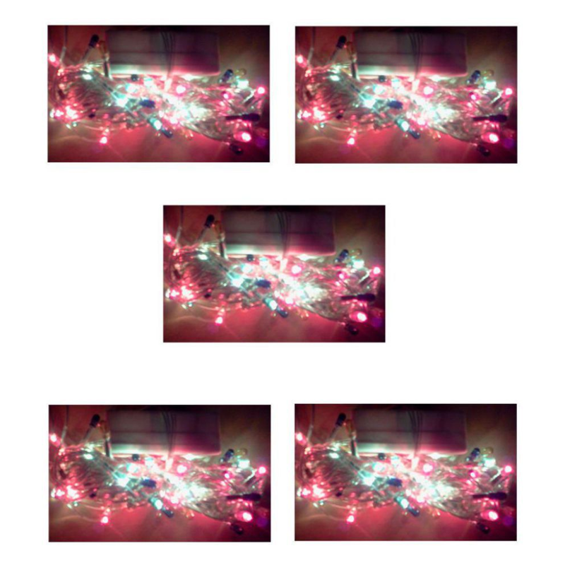 Ever Forever 4m Multicolour String LED Light (Pack of 5)