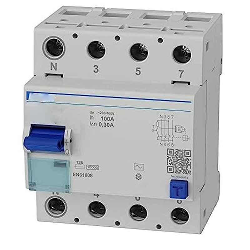 Doepke 125A 4 Pole AC RCCB, DFS 4R