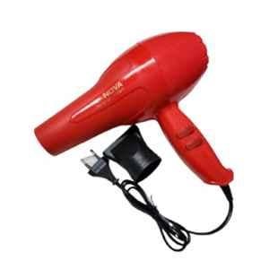 Nova NV-6130 1800W Red Stylish Professional Hair Dryer for Men & Women, TO009