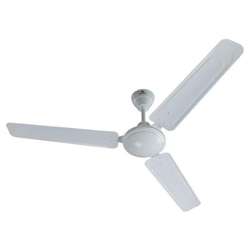 Bajaj Edge 56W White Ceiling Fan, Sweep: 1200 mm, 250682