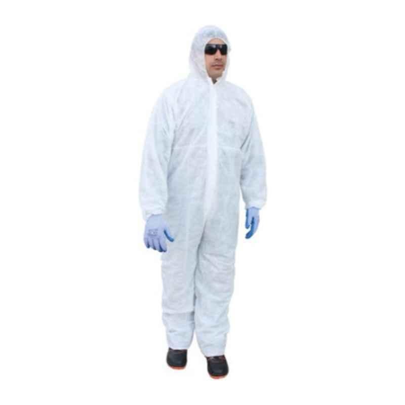 Vaultex DCC-5XL White Disposable Coverall, Size: 5XL